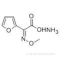 (Z) -2-मिथोक्सीमिनो-2- (फ्यूरीएल -2-यल) एसिटिक एसिड अमोनियम नमक CAS 97148-39-5